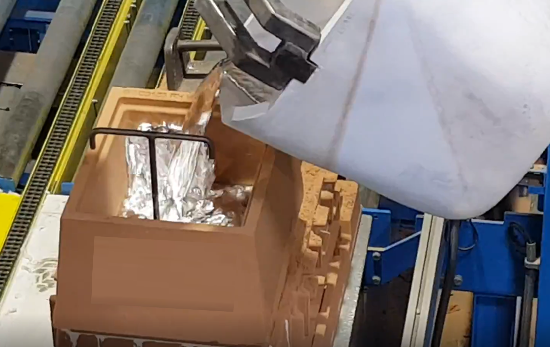 Robotic melting process